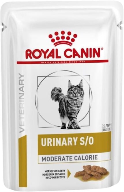 ROYAL CANIN Urinary S/O Mod. Cal. Cat Morsels Gravy - 12 x 85g