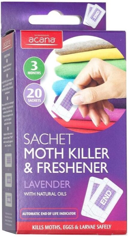 Pack of 40 Acana Moth Killer & Freshener
